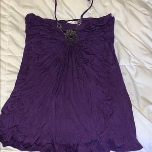 Purple gem top